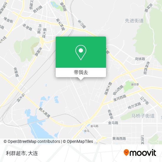 利群超市地图