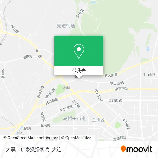 大黑山矿泉洗浴客房地图