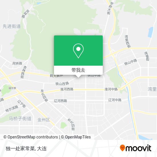 独一处家常菜地图