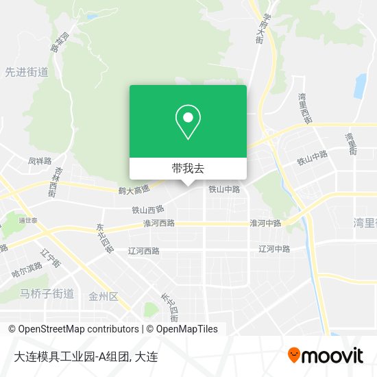 大连模具工业园-A组团地图
