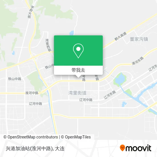 兴港加油站(淮河中路)地图