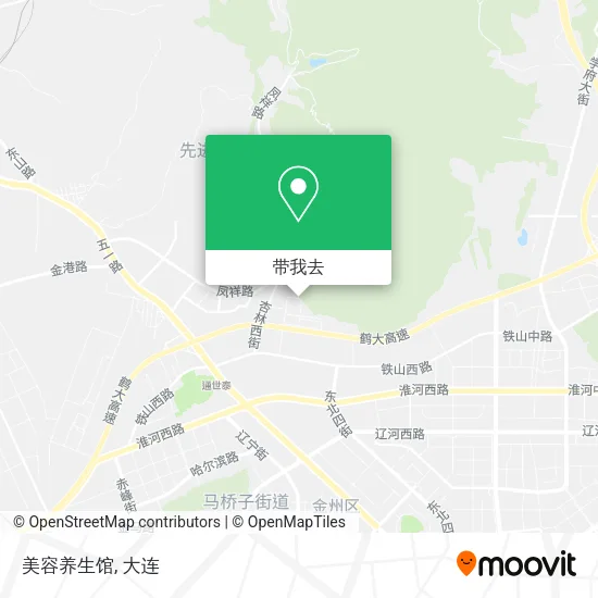 美容养生馆地图