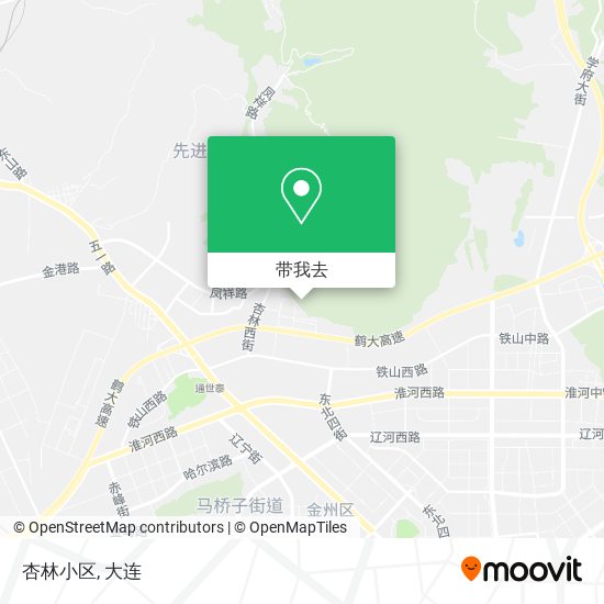 杏林小区地图