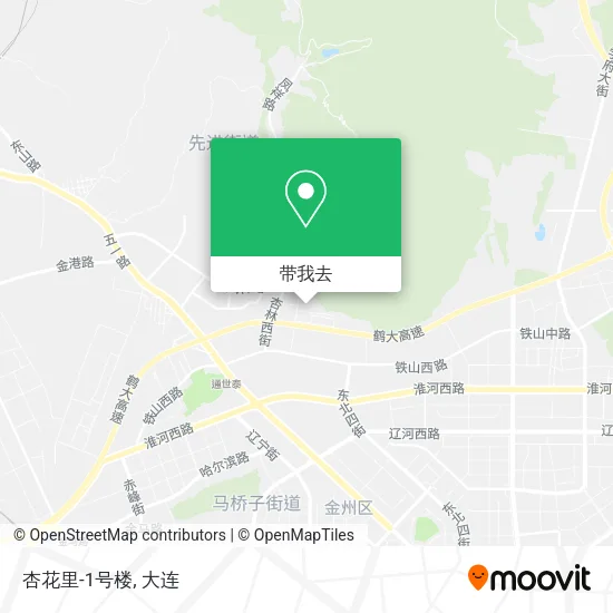 杏花里-1号楼地图