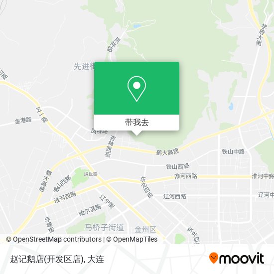 赵记鹅店(开发区店)地图