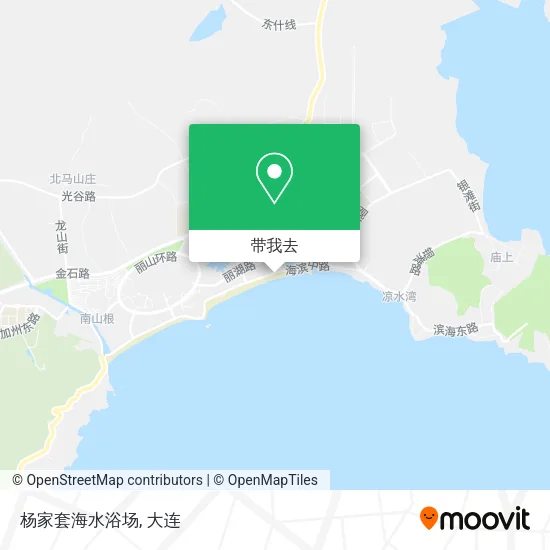 杨家套海水浴场地图