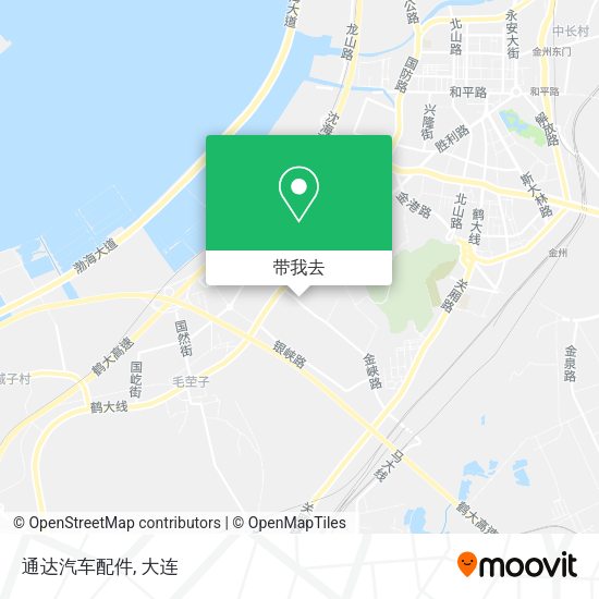 通达汽车配件地图