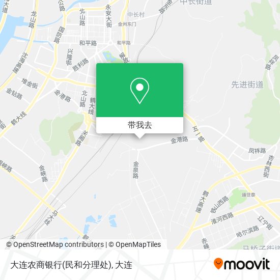 大连农商银行(民和分理处)地图