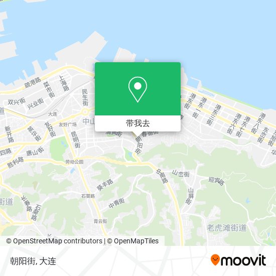 朝阳街地图