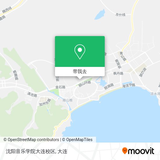 沈阳音乐学院大连校区地图