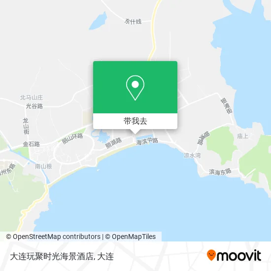 大连玩聚时光海景酒店地图