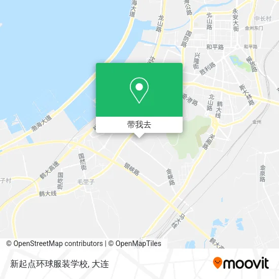 新起点环球服装学校地图