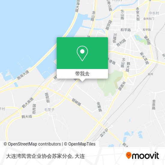 大连湾民营企业协会苏家分会地图