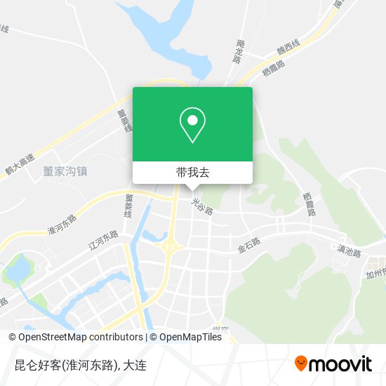 昆仑好客(淮河东路)地图