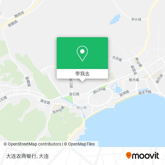 大连农商银行地图