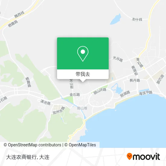 大连农商银行地图