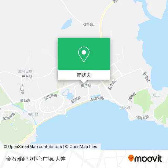 金石滩商业中心广场地图