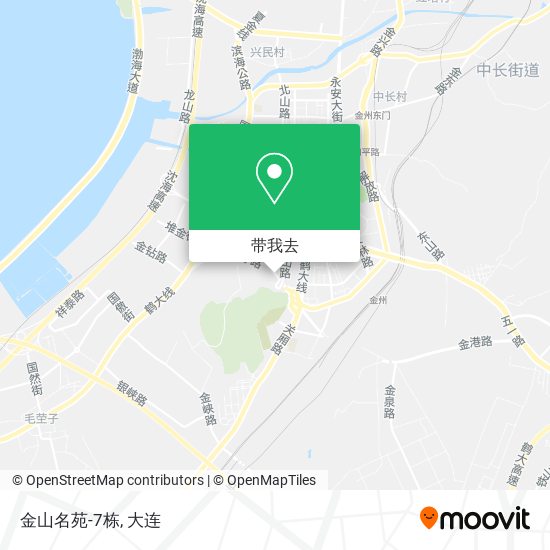 金山名苑-7栋地图