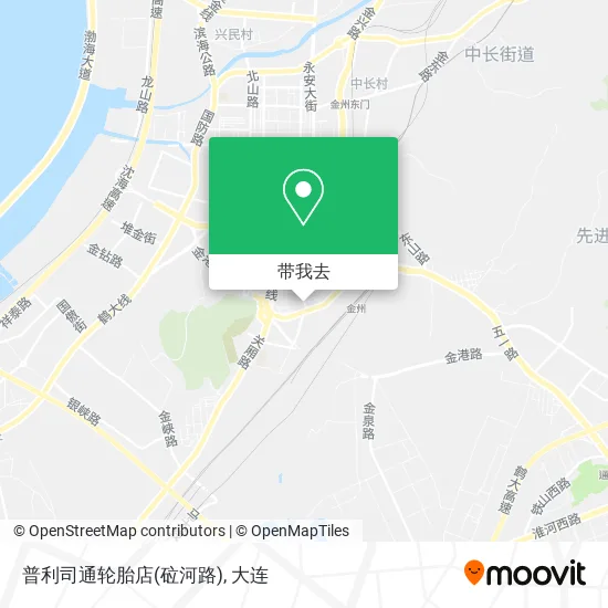 普利司通轮胎店(砬河路)地图