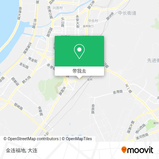 金连福地地图