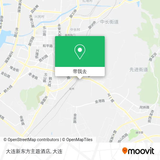 大连新东方主题酒店地图