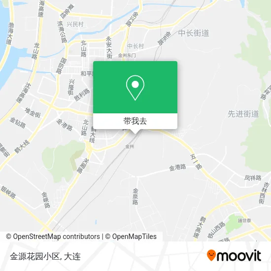 金源花园小区地图