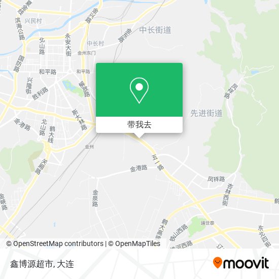 鑫博源超市地图