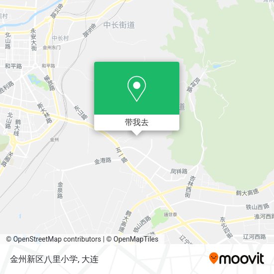 金州新区八里小学地图