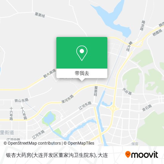 银杏大药房(大连开发区董家沟卫生院东)地图