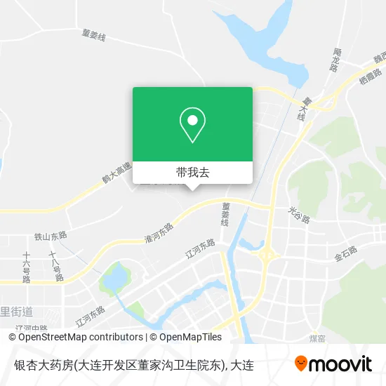 银杏大药房(大连开发区董家沟卫生院东)地图
