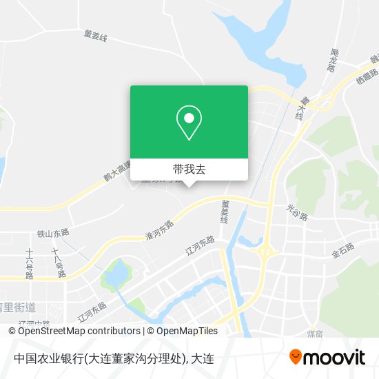 中国农业银行(大连董家沟分理处)地图