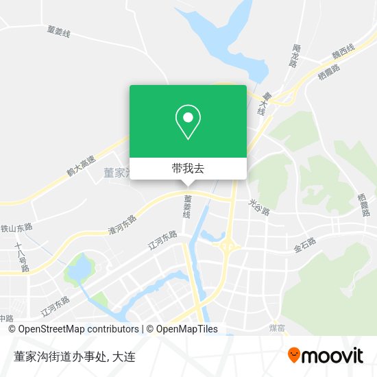 董家沟街道办事处地图