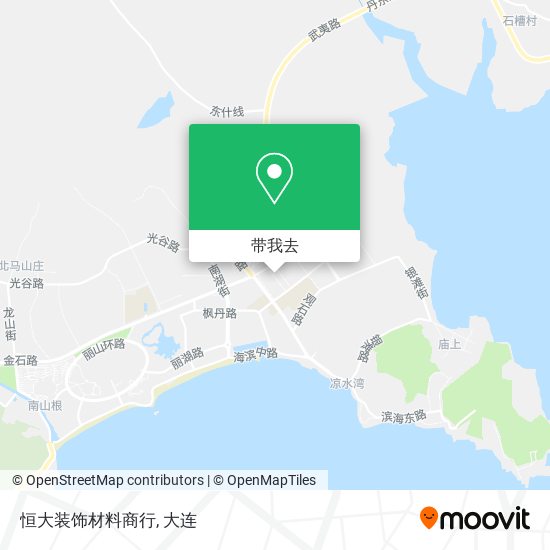 恒大装饰材料商行地图