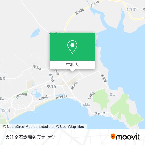 大连金石鑫商务宾馆地图