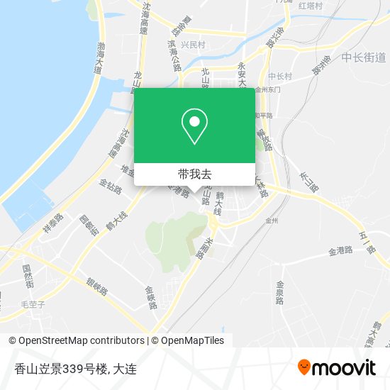 香山岦景339号楼地图