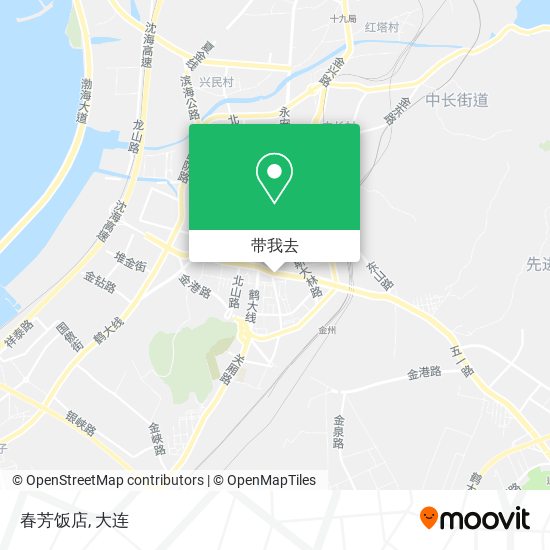 春芳饭店地图
