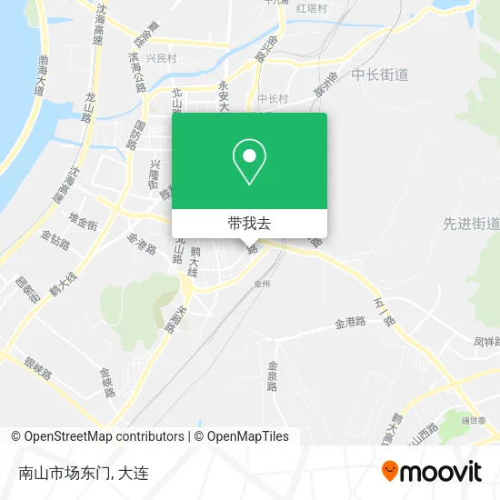 南山市场东门地图