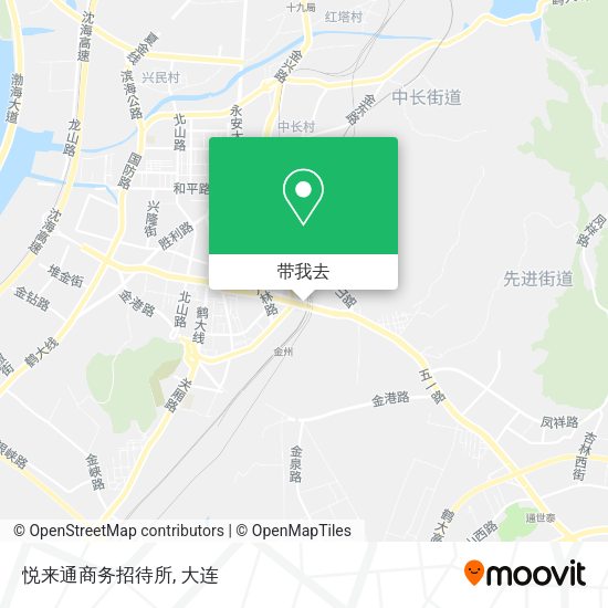 悦来通商务招待所地图
