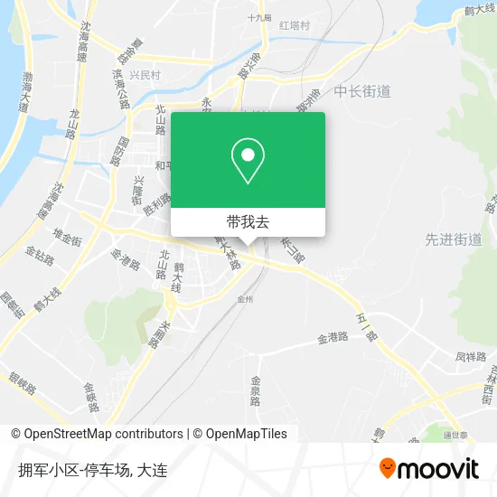 拥军小区-停车场地图