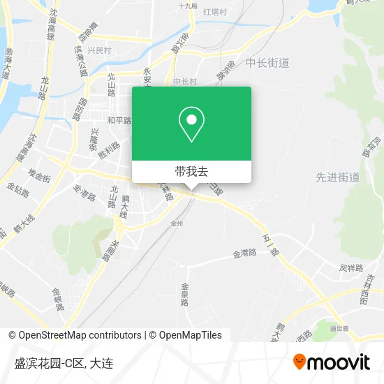 盛滨花园-C区地图