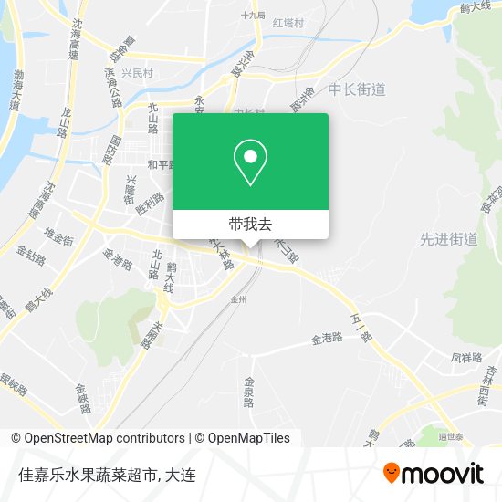 佳嘉乐水果蔬菜超市地图