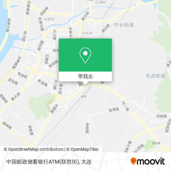 中国邮政储蓄银行ATM(联胜街)地图