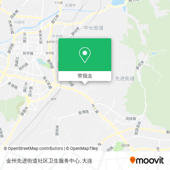 金州先进街道社区卫生服务中心地图