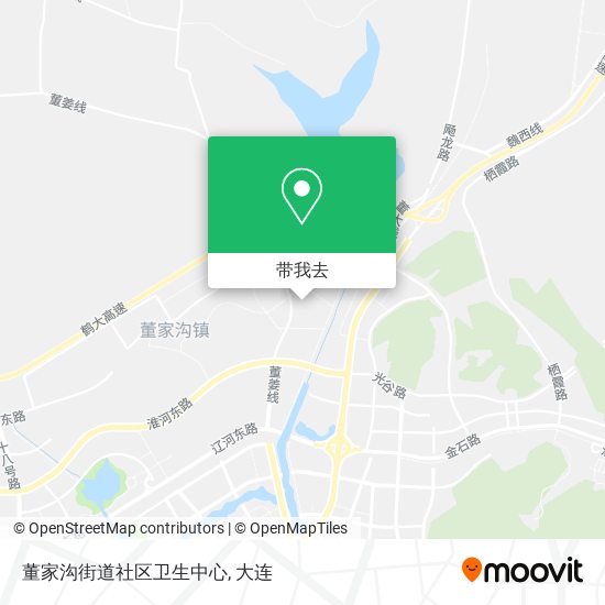 董家沟街道社区卫生中心地图