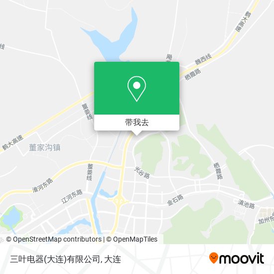 三叶电器(大连)有限公司地图
