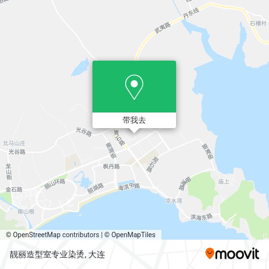 靓丽造型室专业染烫地图