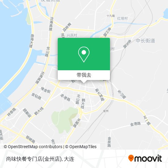尚味快餐专门店(金州店)地图
