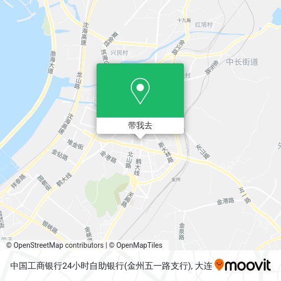 中国工商银行24小时自助银行(金州五一路支行)地图
