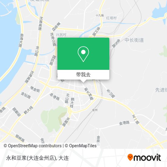 永和豆浆(大连金州店)地图
