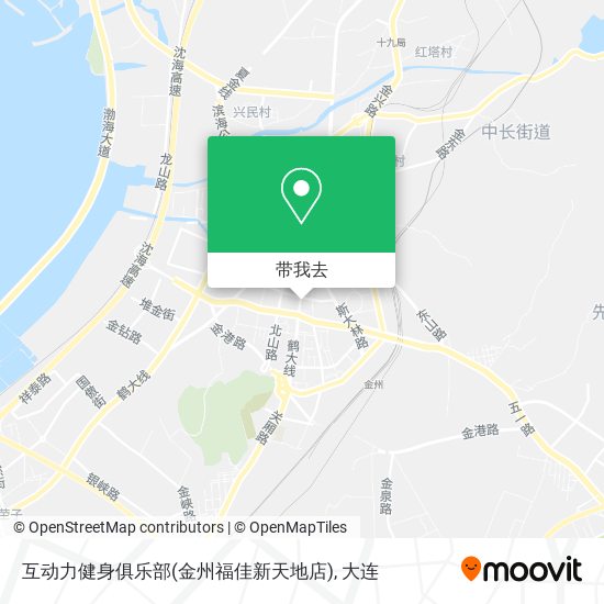 互动力健身俱乐部(金州福佳新天地店)地图